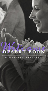 Desert Born Midwife Services - Website Design