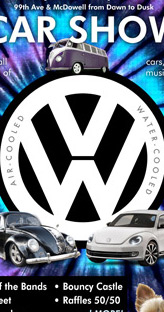 VW event poster design